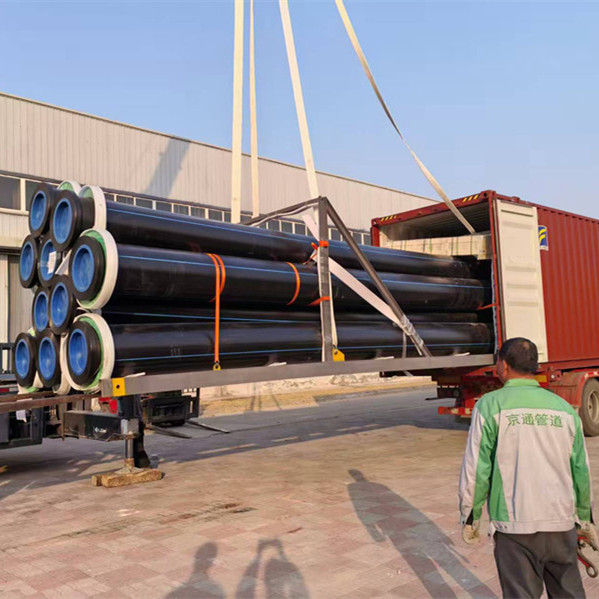 JINGTONG HDPE PIPE EXPORT TO EUROPE MARKET